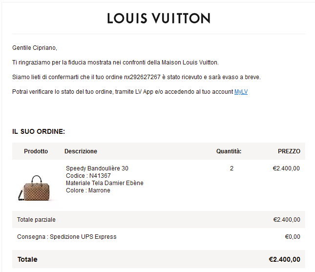 luois vuitton bandouliere